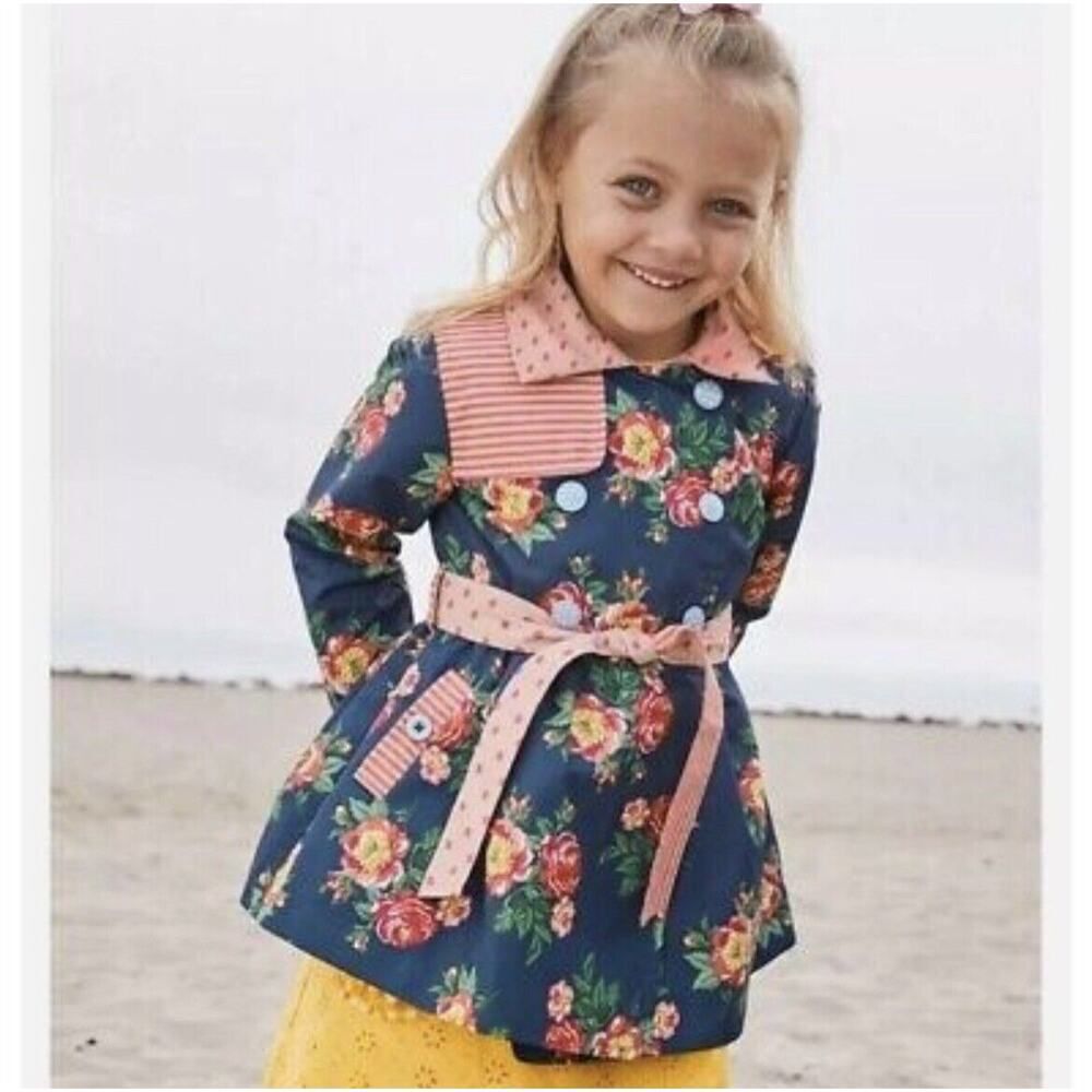 Matilda Jane Down Came The Raincoat Coat Jacket Girls Kids Spring Designer 6